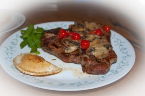 Greek Steak Dinner